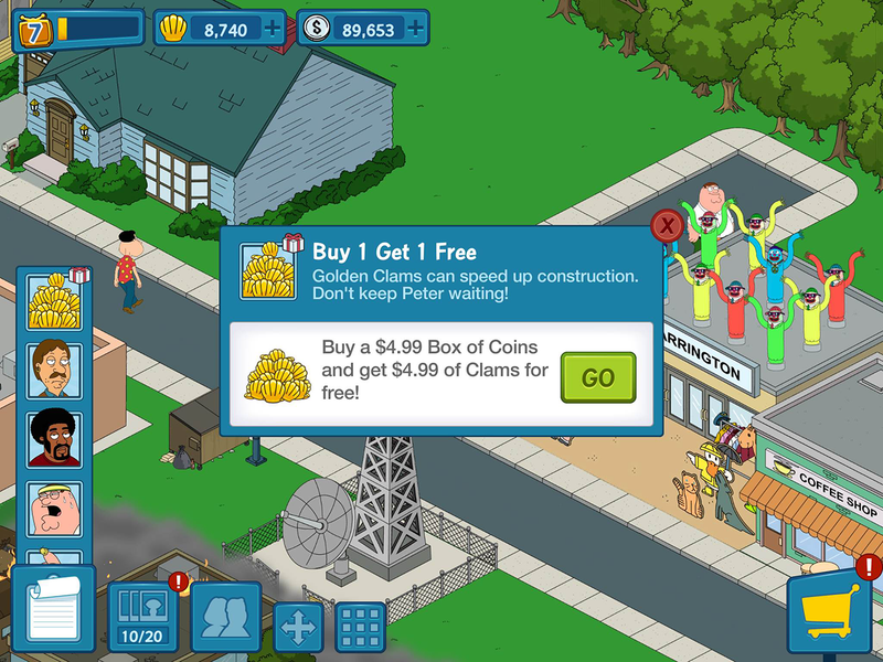Illustration for article titled Doing The Dirty Simpsons With Family Guy's Quest For Stuff